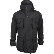 Russo tattico calda giacca invernale SAS Rip-stop nero