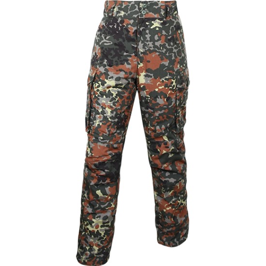 Russian tactical special winter pants SAS Rip-stop camo flecktarn