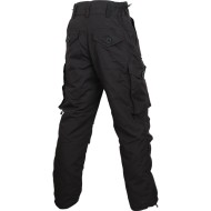 Ruso táctico invierno especial pantalones SAS Rip-stop negro