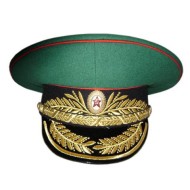 Ejército soviético / guardias fronterizos rusos Sombrero de visera general