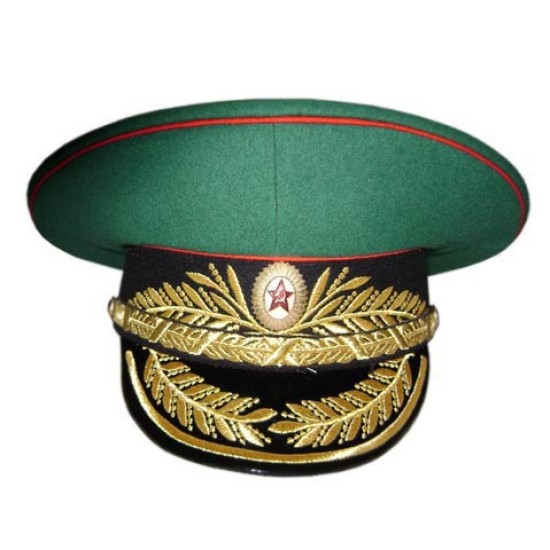 Ejército soviético / guardias fronterizos rusos Sombrero de visera general