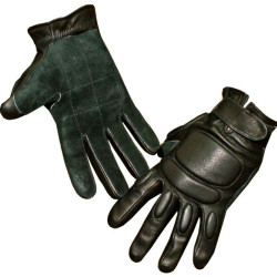 Winter leather tactical Gloves with fist protection Ratnik