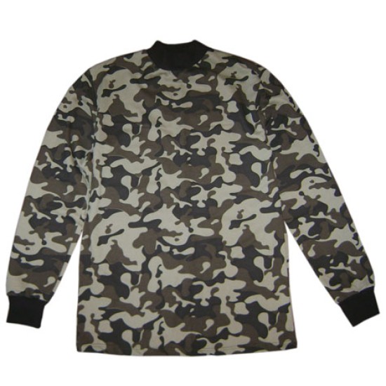 Armée Ukraine style militaire camo chandail de golf chaud