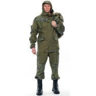 Gorka 3 Uniforme kaki Airsoft Tuta sportiva di mezza stagione Giacca e pantaloni con cappuccio Set da caccia