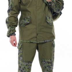 Gorka 3 Khaki uniform Airsoft Demi-season sport suit Hooded jacket and pants Hunting set