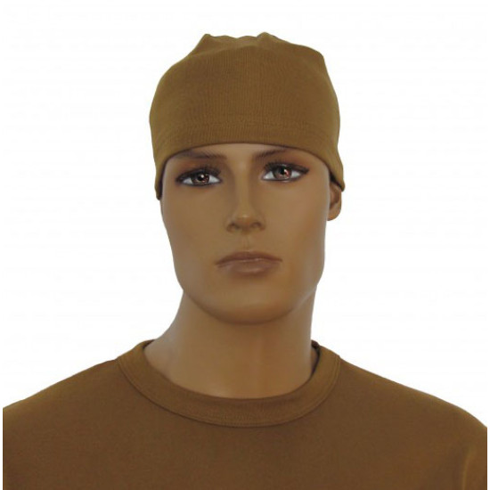 Tactical knitted cap made of Riba fabrics (black, khaki, coyote)