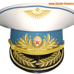 Soviet Air Force General parade Russian visor hat