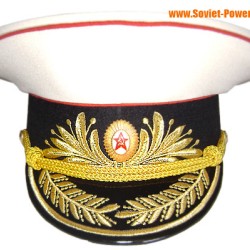 Soviet / Russian Artillery Generals white visor hat