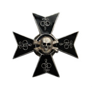 Kaiserliche Husarenarmee UNSTERBLICHES REGIMENT Kreuz mit Totenkopf