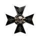 Kaiserliche Husarenarmee UNSTERBLICHES REGIMENT Kreuz mit Totenkopf Kaiserliche Husarenarmee UNSTERBLICHES REGIMENT Kreuz mit Totenkopf