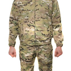 KLM snipers tactical camouflage uniform on zipper MULTICAM pattern
