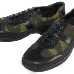 Bottes Airsoft KOSFO en cuir camouflage