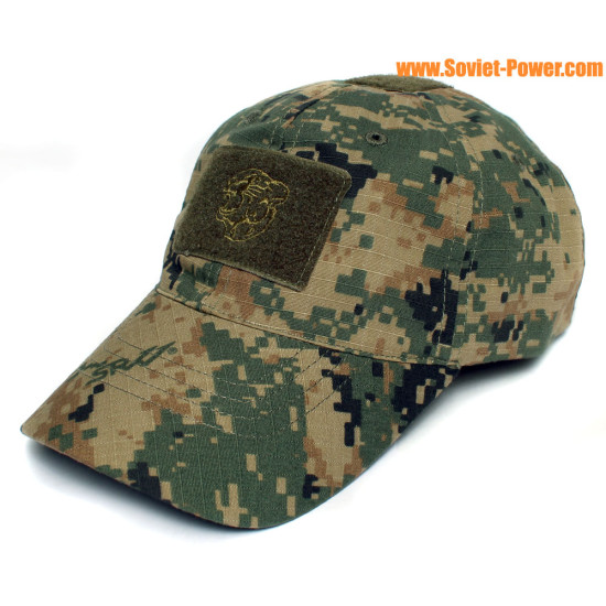 MARPAT airsoft camo hat Ripstop baseball tactical cap