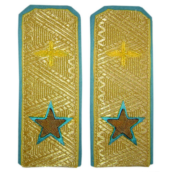 Marshall of Air Force embroidery Soviet shoulder boards