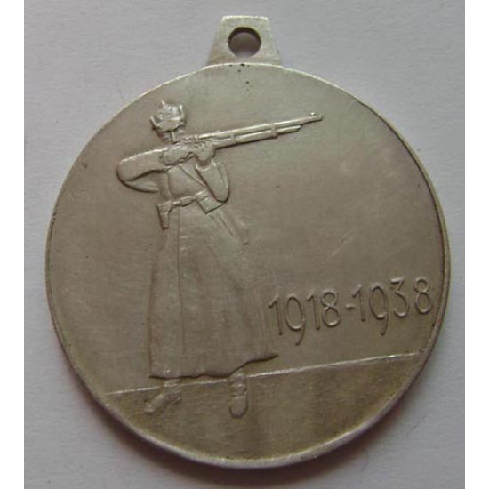 RKKA-Medaille «XX Jahre Rote Armee der Arbeiter und Bauern» 1918-1938