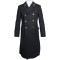 Navy Fleet Soviet woolen long black Overcoat