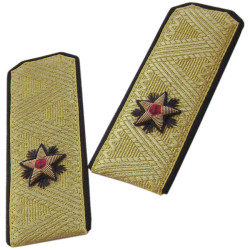 Navy parade shoulder boards of Soviet Rear Admiral