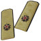 Navy parade shoulder boards of Soviet Rear Admiral