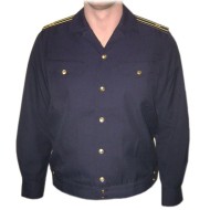 Summer blue jacket of Soviet Navy Fleet submarine Officers