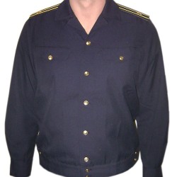 Summer blue jacket of Soviet Navy Fleet submarine Officers