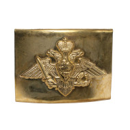 Officers golden buckle for belt With eagle the Soviet Army