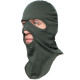 Olive Balaclava cotton hood face mask