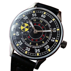 Original Special Forces Soviet military wristwatch Molnija NBC troops mechanical watch