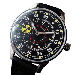 Original Special Forces sowjetische Militärarmbanduhr Molnija NBC Truppen mechanische Uhr