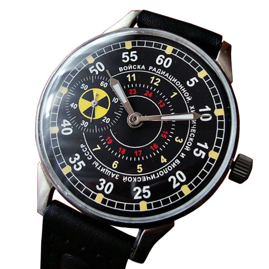Reloj de pulsera militar soviético de las fuerzas especiales originales Molnija NBC tropas reloj mecánico