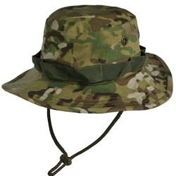 Panama camo boonie tactical hat MULTICAM rip-stop cap