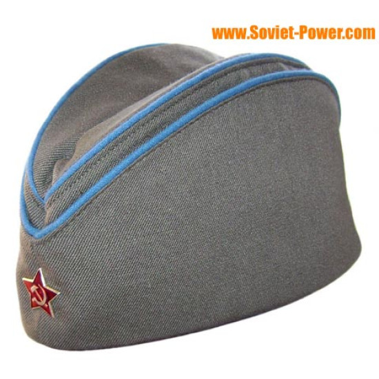 Soviet Military AIR FORCE hat PILOTKA + badge