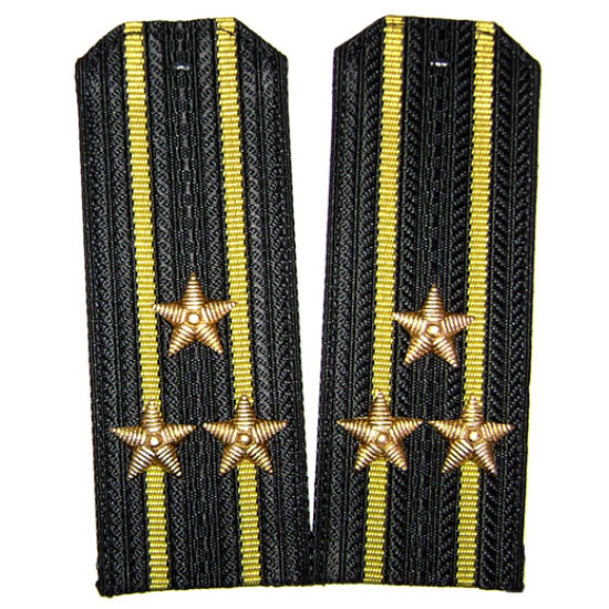 Officiers URSS Flotte de la Marine des épaulettes noires Officiers URSS Flotte de la Marine des épaulettes noires