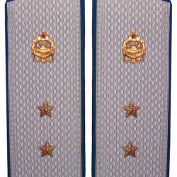 Soviet Engineer Troops parade shoulder boards