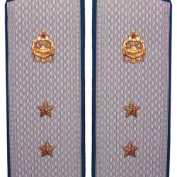 Soviet Engineer Troops parade shoulder boards