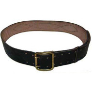 MARINES black Leather belt with shoulder belt PORTUPEYA + holster