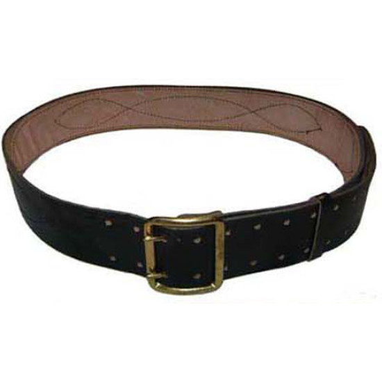 MARINES Ceinture en cuir noir avec ceinture d'épaule PORTUPEYA + étui