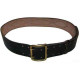 MARINES black Leather belt with shoulder belt PORTUPEYA + holster