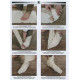 Enveloppements tactiques pour les pieds airsoft Portyanki (chaussettes)