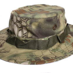 Protezione di estate del cappello di Panama boonie pitone foresta camo