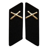 Red Army Artillery troops military Collar tabs Soviet professional gear