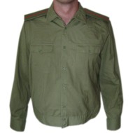 Shirt officier militaire vert armée soviétique