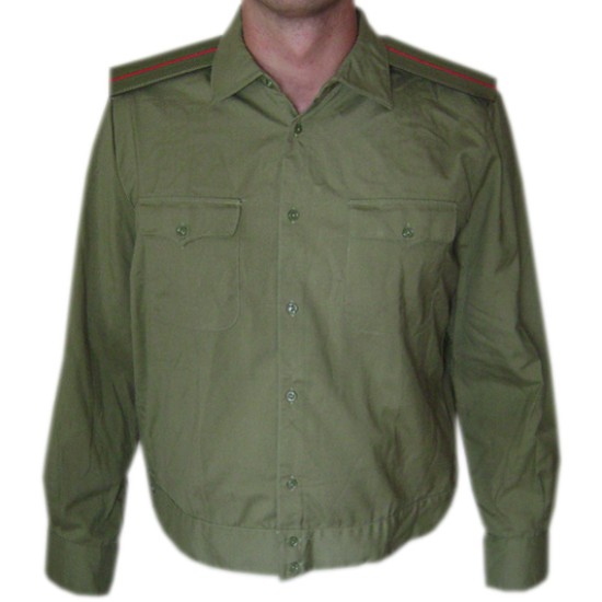 Sowjetische Armee Militärgrün Offizier Hemd