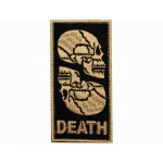Airsoft-Spiel Death Skull Sew-on / Iron-on / Hook and Loop Patch