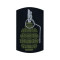 Airsoft Emblem Grenade Sew-on / Iron-on / Hook and Loop Sleeve Patch