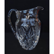 Verres à vase en cristal tchèques antiques eau pour fleurs