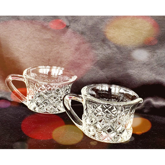 Czech crystal mug for different drinks