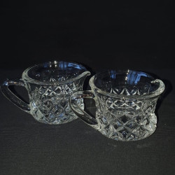 Czech crystal mug for different drinks