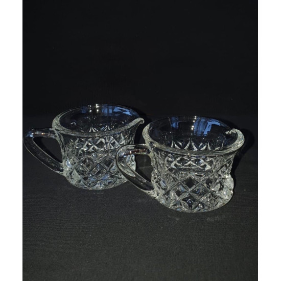 Czech crystal mug for different drinks