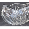 vintage czech crystal  vase glasses for fruits vegetables and sweets