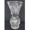Antique Czech crystal  vase glasses water for flowers